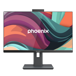 Ordenador pc all in one aio phoenix unity 23.8 pulgadas fhd ajustable altura y rotativo - web cam -  intel i5 14400 - 16 gb ddr5