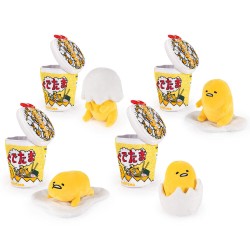 Peluche copa sorpresa Gudetama 26cm surtido