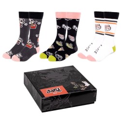 Set 3 calcetines Otaku adulto