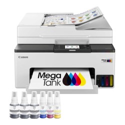 Multifunción inyección canon maxify gx2051 megatank color fax - a4 - red - wifi - adf - 3 botellas negro
