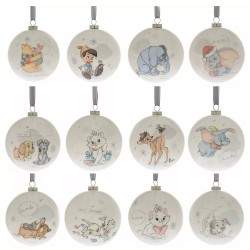 Set 12 Bolas de Navidad Personajes Disney