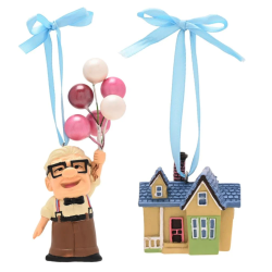 Set 2 Adornos de Navidad Up Disney Pixar