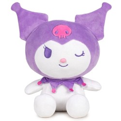 Peluche Kuromi Lilac Hello Kitty 16cm