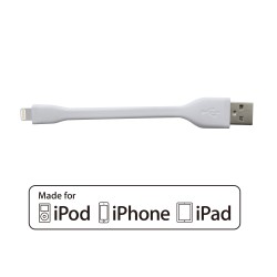 Cable phoenix usb a lightning certificado mfi apple 10 cm