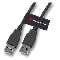 Cable usb macho a macho 3 m