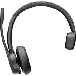Auricular Inalámbrico Poly Voyager 4310 para Microsoft Teams + Adaptador BT700/ con Micrófono/ Bluetooth/ Negro