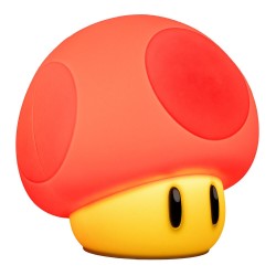 Lampara recargable SquishyGlo Seta Super Mushroom Super Mario Bros