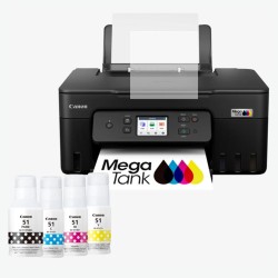 Multifuncion canon pixma g3590 megatank inyeccion color a4 - 11ipm - tactil - wifi - duplex impresion