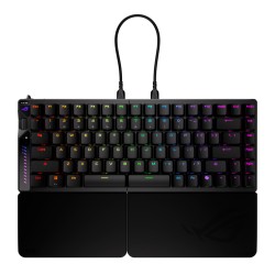 Teclado gaming asus rog falcata inalambrico rgb negro ingles
