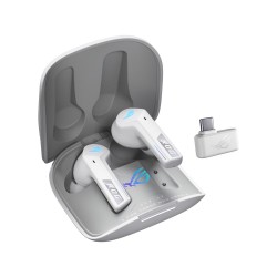 Auriculares gaming asus rog cetra true wireless speednova inalambrico blanco