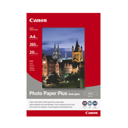 Papel canon plus sg - 201 - a4 satinado 20hojas