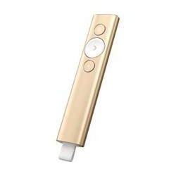 Mando wireless inalambrico logitech spotlight - universal - operativo hasta 30m - oro