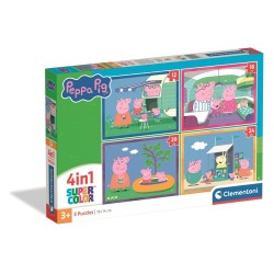 Puzzle Peppa Pig 12-16-20-24pzs