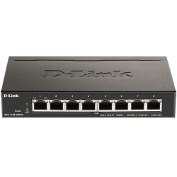 Switch d - link 8 puertos gestionable easysmart poe 64w