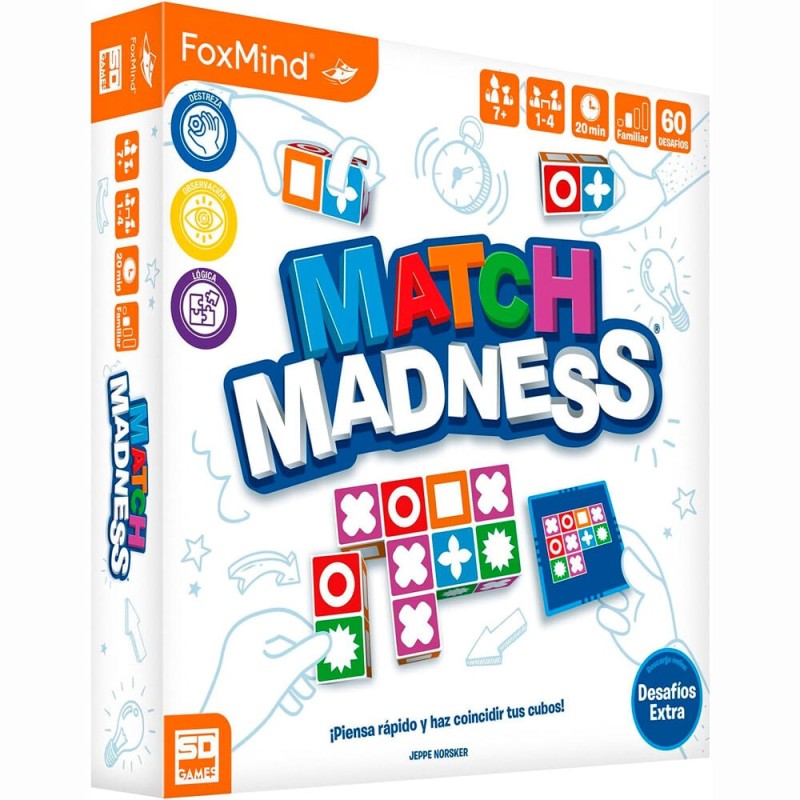 Juego de mesa match madness 2ª edición