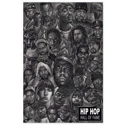 Poster Todas las Estrellas Hip Hop