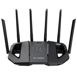 Router Inalámbrico 5G Móvil Asus TUF Gaming BE6500/ WiFi 7/ 6500Mbps/ 2.4GHz 5GHz/ 6 Antenas/ WiFi 802.11be/ax/ac/n/a/ - n/b/g