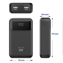 Powerbank ewent ew1164 20000mah