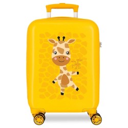 Maleta trolley ABS Happy Pets Giraffe Roll Road 50cm