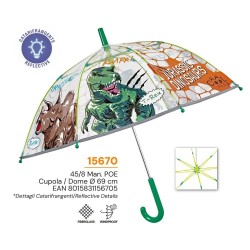 Paraguas manual Dinosaurio 45cm