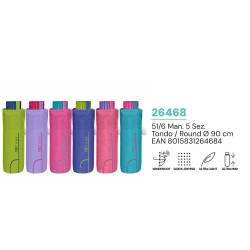 Paraguas plegable manual colores 51cm surtido