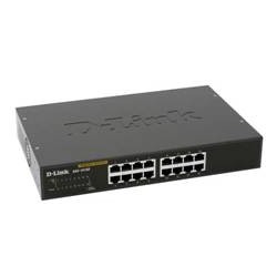 Switch 16port 10 - 100 - 1000 gibabit metal copper desktop switch d - link