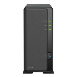 Servidor nas synology disk station ds124 1gb 1 bahias gigabit ethernet
