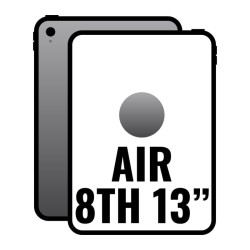 Apple iPad Air 13' 8th Wi-Fi Cell/ 5G/ M4/ 1TB/ Gris Espacial
