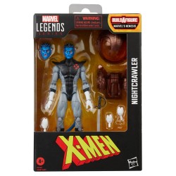 Figura hasbro marvel legends series build a figure marvels nemesis x - men nightcrawler