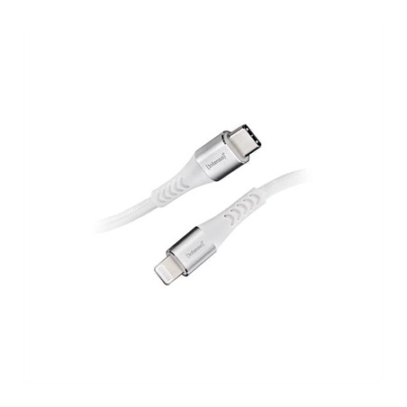 Cable usb c a lightning intenso 1.5m c315l blanco