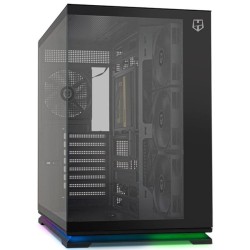 Caja ordenador gaming nox hummer galaxy atx argb cristal templado negra