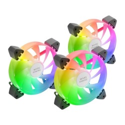 Mars gaming ventilador mf3a 120mm 3in1 argb negro