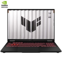 Portátil Gaming Asus TUF Gaming A16 TUF608UMI-TU296 Ryzen 7 260/ 16GB/ 512GB SSD/ GeForce RTX 5060/ 16'/ Sin Sistema Operativo