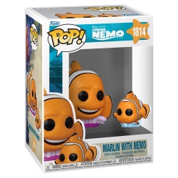 Funko pop & buddy: buscando a nemo - marlon w - nemo
