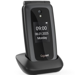 Teléfono Móvil Gigaset GL795 para Personas Mayores/ 4G/ Negro