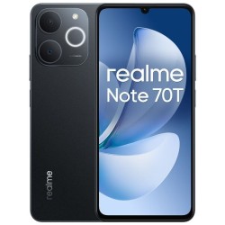 Smartphone Realme Note 70T 4GB/ 64GB/ 6.74'/ Negro Obsidiana