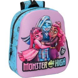 Mochila 3D Monster High 33cm