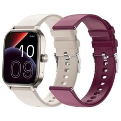 Smartwatch spc smartee duo 3 1.93 pulgadas blanco + correa