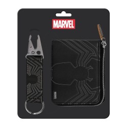 Set cartera + llavero Venom Marvel