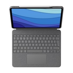 Funda logitech combo touch para con teclado para ipad pro m4 11 pulgadas grafito
