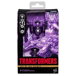 Figura hasbro transformers age of the primes deluxe class dark energon cybertronic 14cm