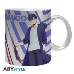 Taza abystyle solo leveling jinwoo e igris 320 ml