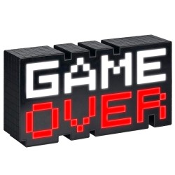 Lampara paladone videojuegos game over