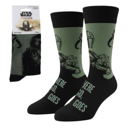 Calcetines Mandalorian Star Wars adulto