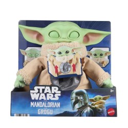 Peluche Grogu Mandalorian Star Wars 28cm