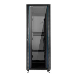 Armario rack de suelo 19 pulgadas phasak pro 47u negro 800x1000 montado pho 8147