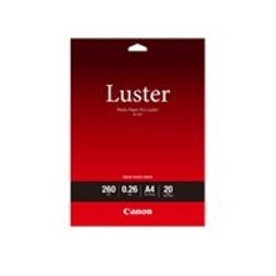 Papel fotografico canon pro luster lu - 101 a4 210 x 297mm