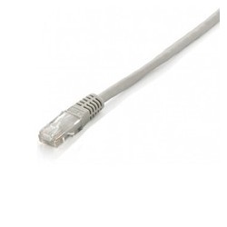 Cable red equip latiguillo rj45 u - utp cat6 1m gris