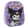 Mochila 3D Kuromi Hello Kitty 30cm