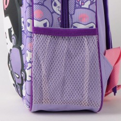 Mochila 3D Kuromi Hello Kitty 30cm